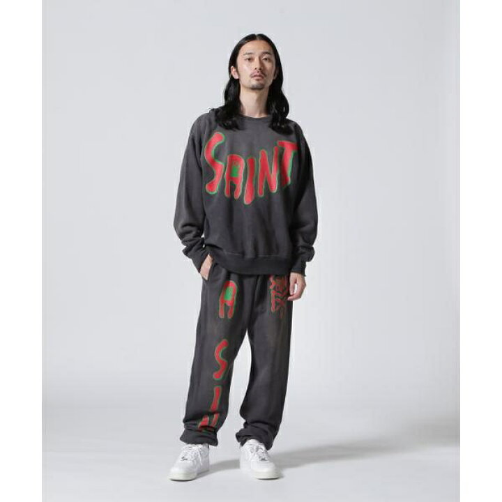 楽天市場】SAINT MICHAEL／セント マイケル／SWEAT PANTS／MX6／BLACK 