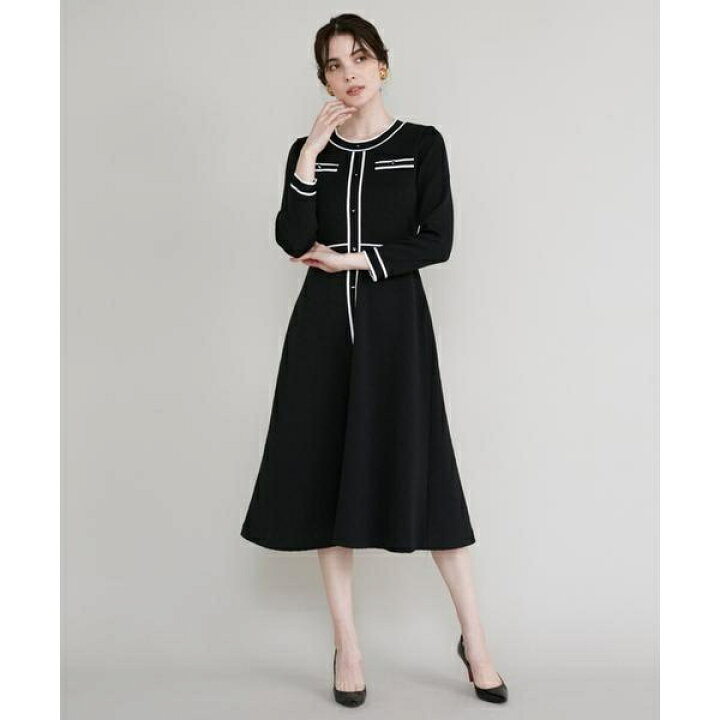 楽天市場】《M Maglie le cassetto》配色ニットワンピース／マーリエ  