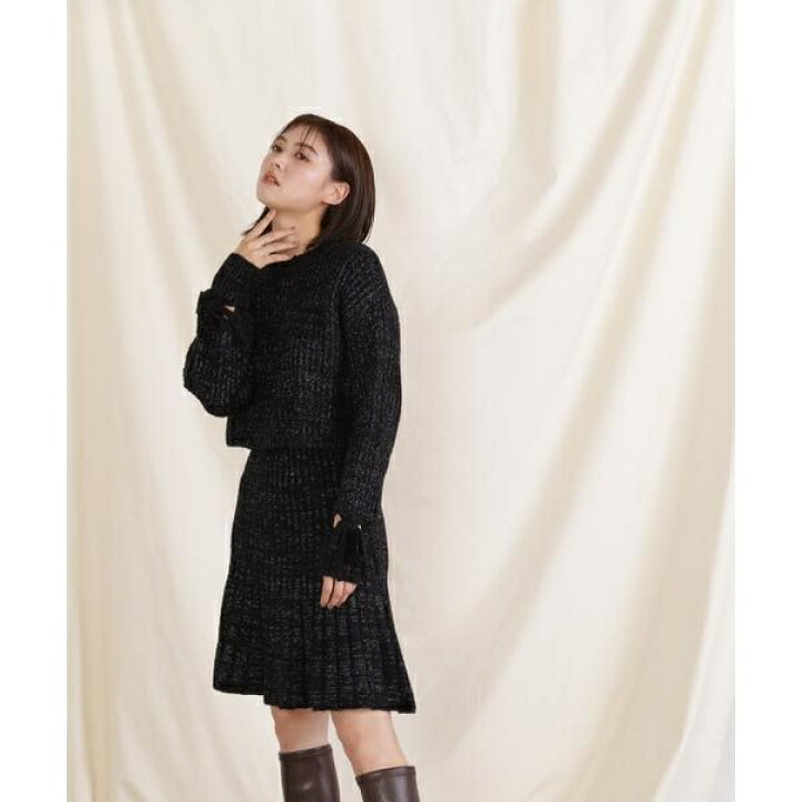 楽天市場】ラメミックスニット WEB限定カラー:ブルー／ジル バイ ジル  