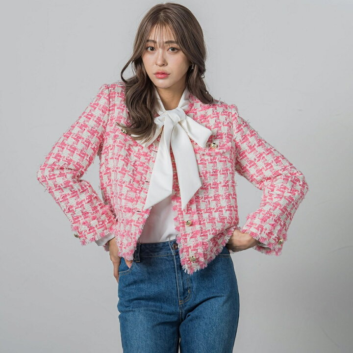 楽天市場】千鳥ツイードジャケット≪セットアップ対応≫／クイーンズ  