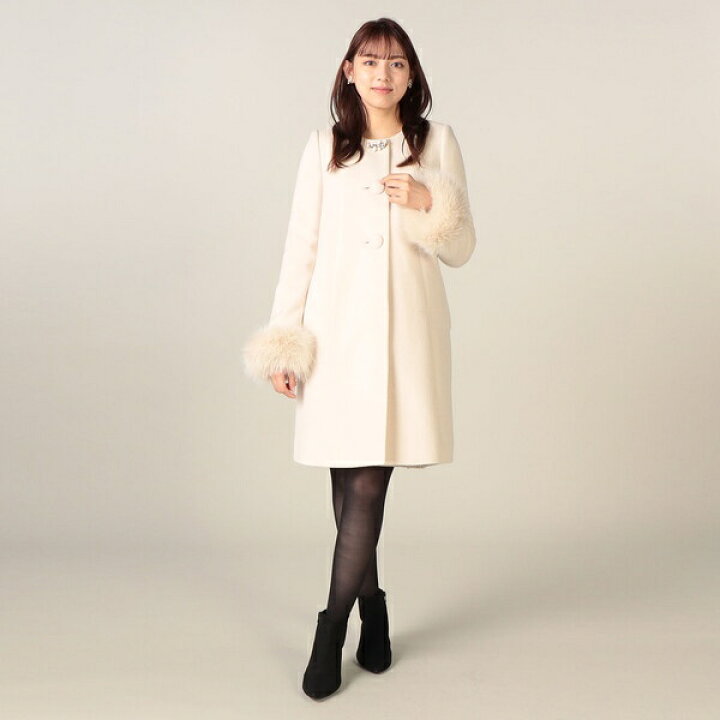 楽天市場】【尾州織】ノーカラーコクーンコート／レッセパッセ（LAISSE 