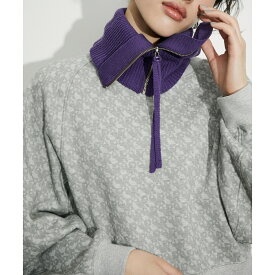 【JANE SMITH for ADAM ET ROPE'】ZIP NECK WARMER／アダムエロペ（ADAM ET ROPE'）