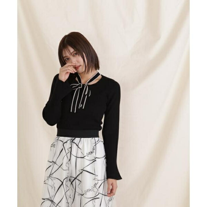 楽天市場】ロゴツキハイショクボウタイリブニット／ジル バイ ジル  