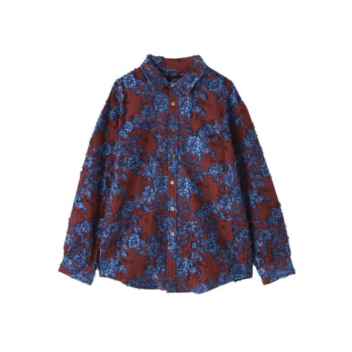 楽天市場】LUSOR（ルーソル）FLOWER CUT JQD SHIRT フラワージャカード 