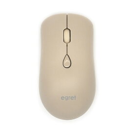 EGRET SweetiE おしゃれ＆高機能な充電式ワイヤレスマウス、Bluetooth＆レシーバー／イーグレット（EGRET）