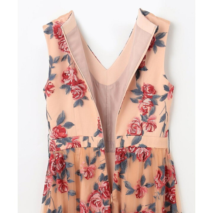 楽天市場】ローズ刺繍フレアドレス／グレースコンチネンタル（GRACE  