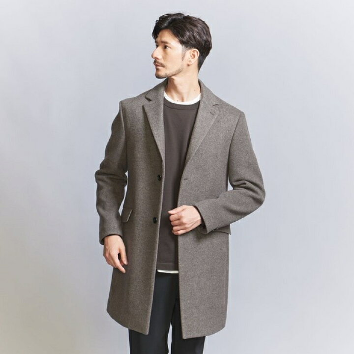 楽天市場】【WARDROBE SMART】PE メルトン チェスターコート 