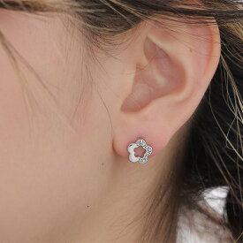 ハーフストーンデイジー ピアス2／マリークワント（MARY QUANT）