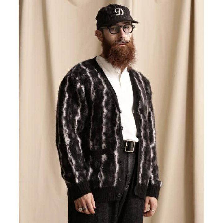 楽天市場】SHAGGY KNIT CARDIGAN THUNDERBOLT PANTHER／シャギーニット 