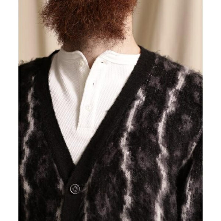 楽天市場】SHAGGY KNIT CARDIGAN THUNDERBOLT PANTHER／シャギーニット 