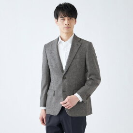 【stanley blacker】2釦ジャケット グレー無地 ストレッチ ※セットアップ可能商品／コナカ（konaka）