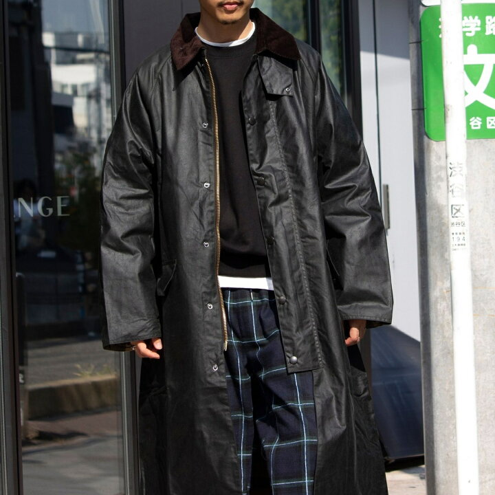 楽天市場】【Barbour/バブアー】burghley バーレー ワックス コットン 