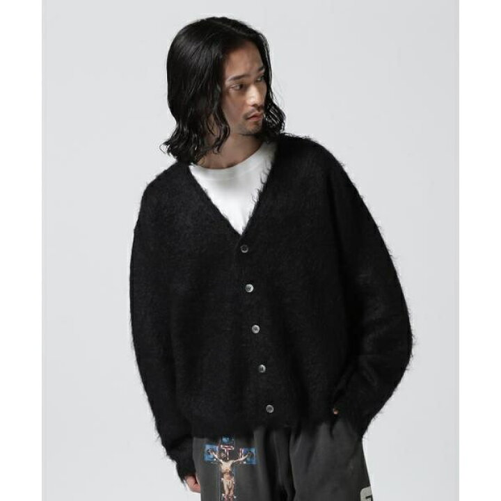 楽天市場】SAINT MICHAEL／セント マイケル／CARDIGAN／MOHAIR／BLACK 