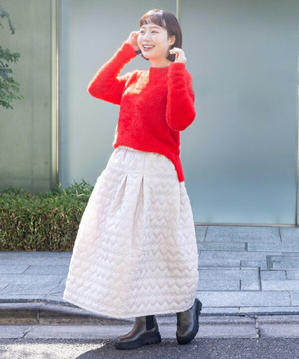 楽天市場】【大きいサイズ】ハートハートハート！SK／アズノゥアズ  