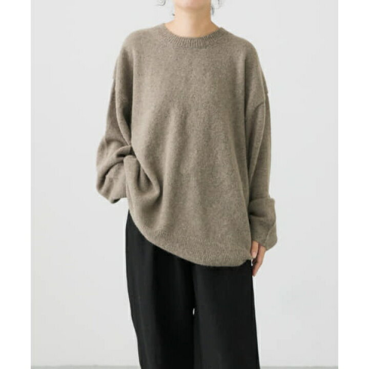 楽天市場】WIRROW Alpaca wool wide knit pullover／かぐれ（kagure 