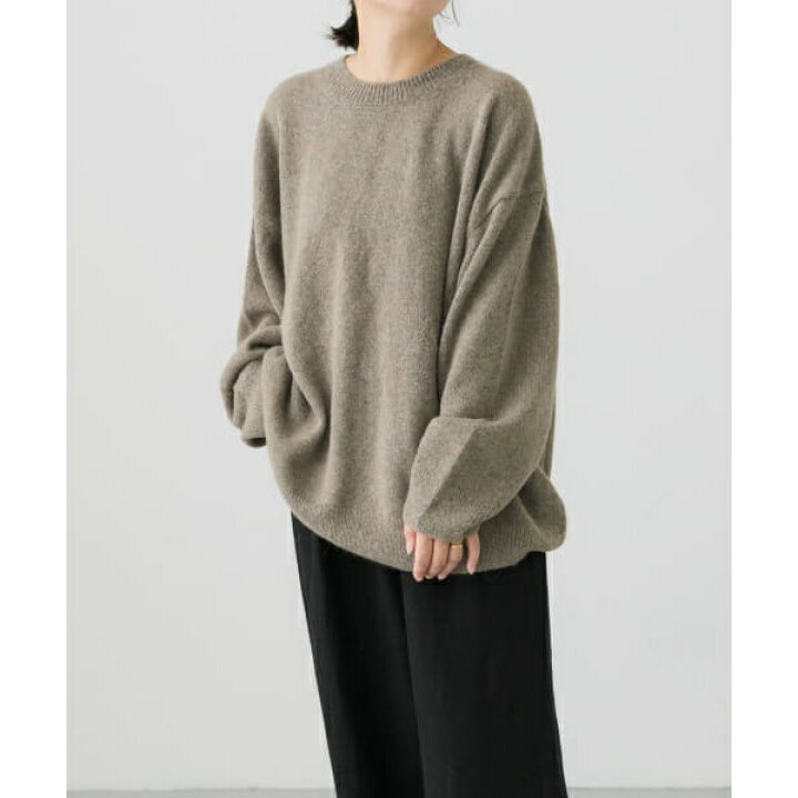 楽天市場】WIRROW Alpaca wool wide knit pullover／かぐれ（kagure 