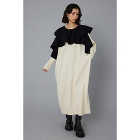 Ruffle knit dress／ヘリンドットサイ（HeRIN.CYE）