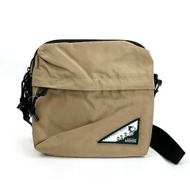 スヌーピー スクエアショルダービーグルスカウト RE-PE ブラック バッグ／パーフェクト・ワールド・トーキョー（Perfect World Tokyo）