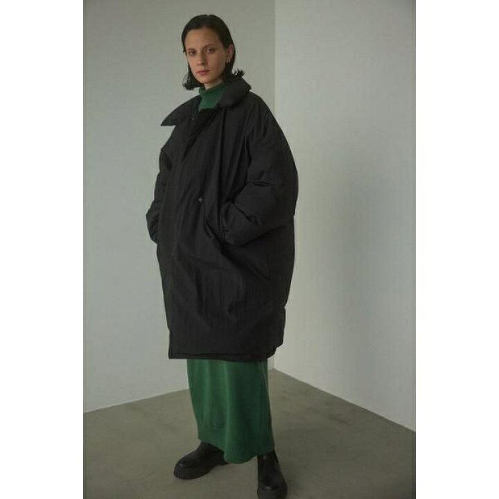 楽天市場】stand collar down coat／ブラック バイ マウジー（BLACK BY 