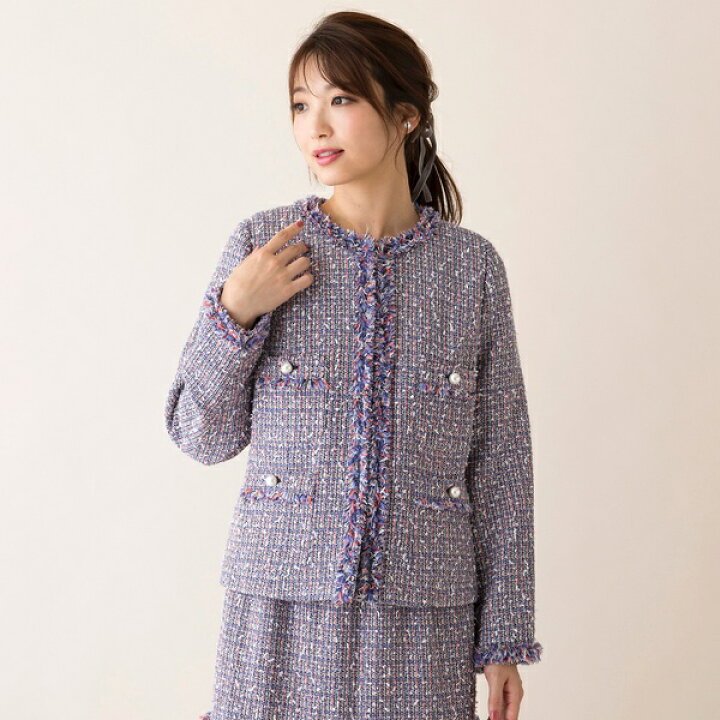 Rose Tiara Jewelローズティアラジュエル フリンジ ジャケット 