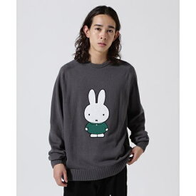 POP TRADING COMPANY／Pop＆Miffy Applique Knitted Cre／ガーデン（GARDEN）
