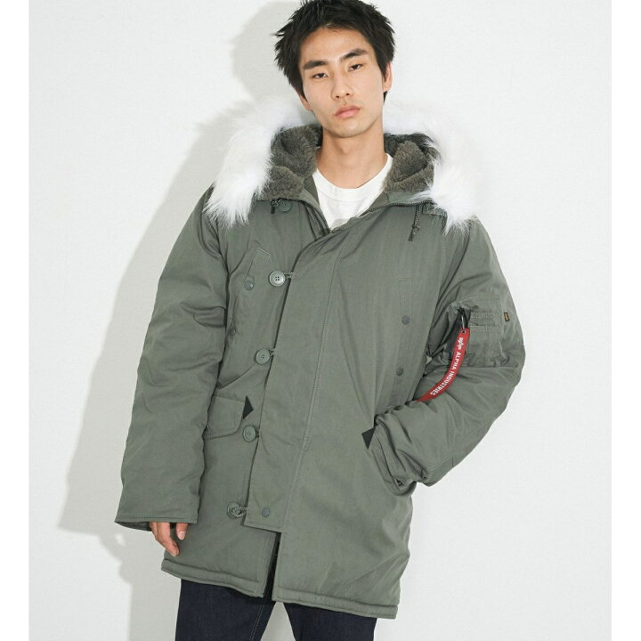 楽天市場】【GO OUT 1月号掲載】【直営店限定】N-3Bコットン／アルファ 