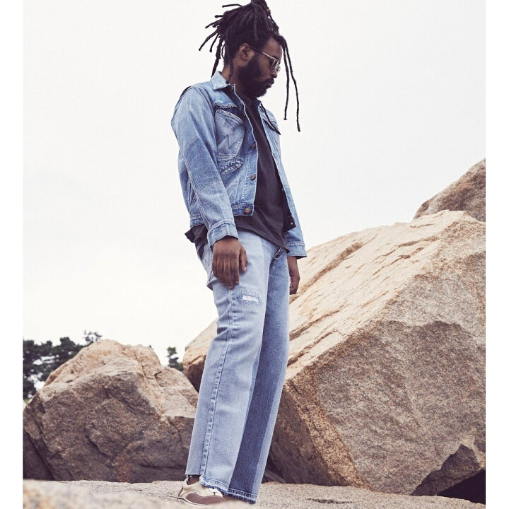 楽天市場】WranglerxChahChah Remake Denim Pants【LIKE】／ラングラー 