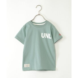 【親子おそろい】URBAN NATURE LIFE ロゴTシャツ（120?160cm）／イッカ（ikka）