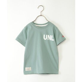 【親子コーデ】URBAN NATURE LIFE ロゴTシャツ（120?160cm）／イッカ（ikka）