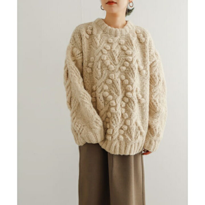 楽天市場】『別注』KHWOPA×DOORS cable pullover／アーバンリサーチ 