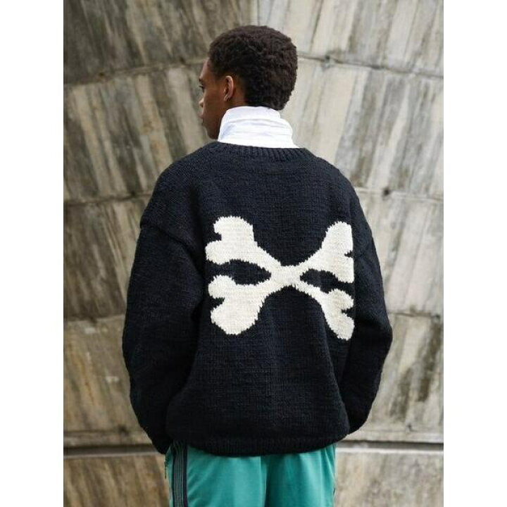 楽天市場】MacMahon Knitting Mills／マクマホン 別注Cross Bone Crew 