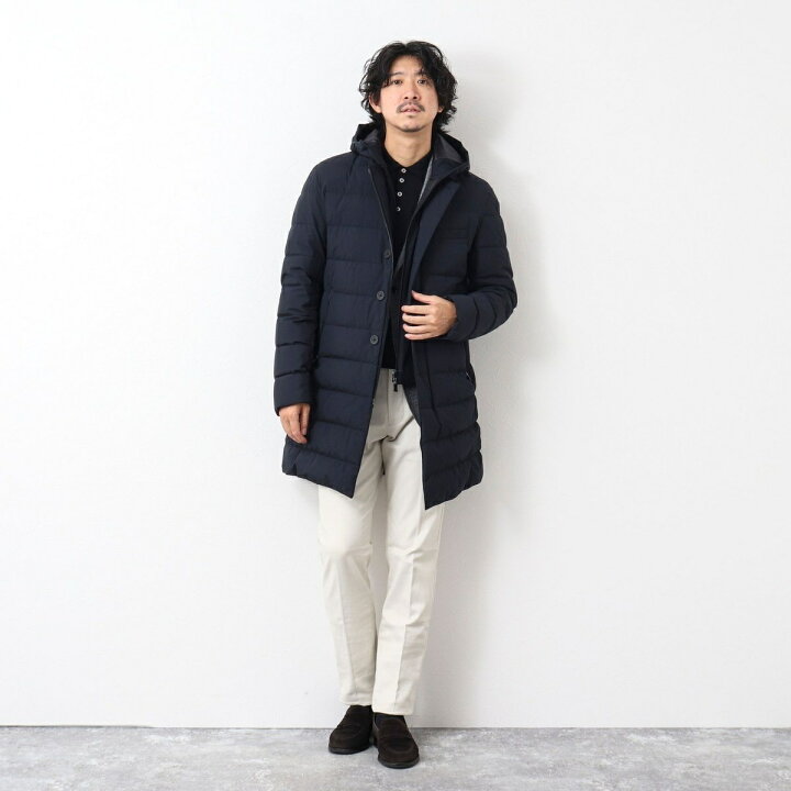 楽天市場】【HERNO/ヘルノ】Laminar GORE-TEX ダウンチェスターコート 
