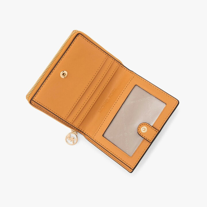 MICHEALKORS JETSETTRAVEL ジップ チャーム ウォレット 