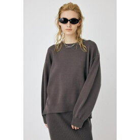 OVERSIZED KNIT トップス／マウジー（MOUSSY）