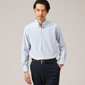 【ONOFF兼用】日本製 オックス ストライプ ボタンダウンシャツ／タケオキクチ（TAKEO KIKUCHI）
