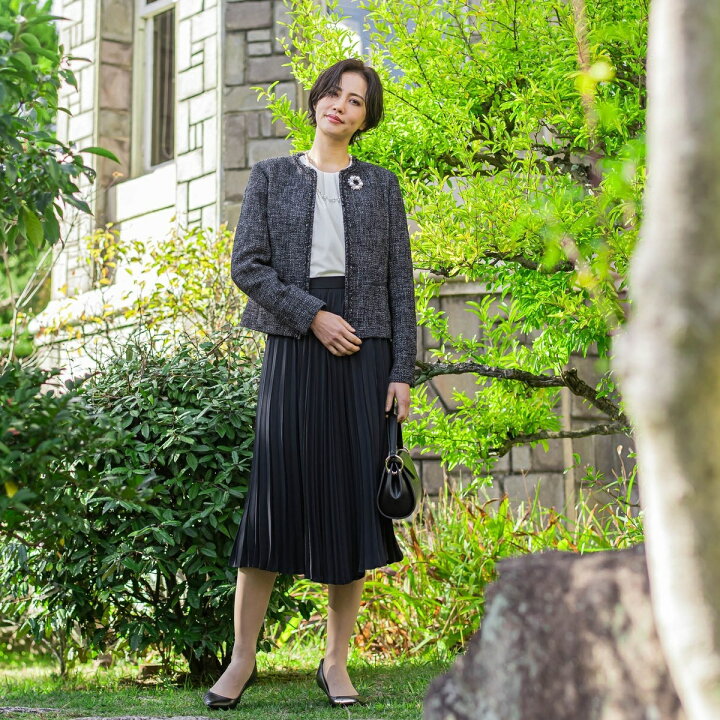 楽天市場】ジョーゼットプリーツスカート／ロートレアモン  