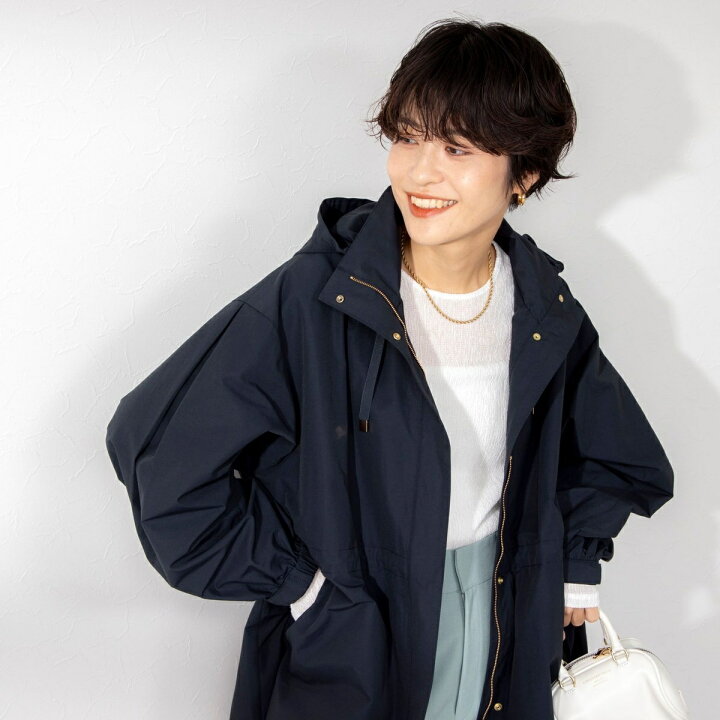 楽天市場】【撥水加工】フーテッド2WAYコート／ノーリーズ（NOLLEY