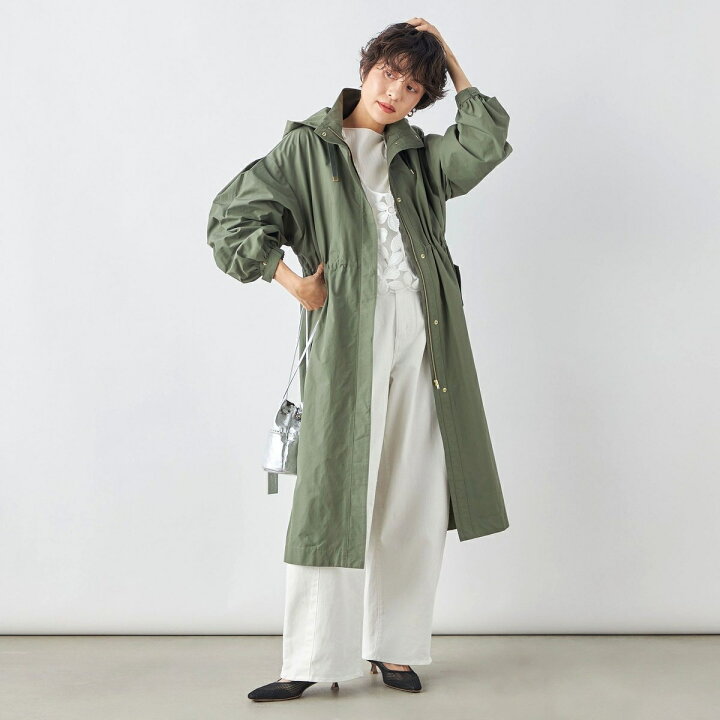 楽天市場】【撥水加工】フーテッド2WAYコート／ノーリーズ（NOLLEY