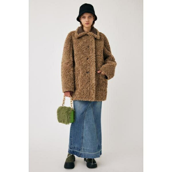 楽天市場】F／LEATHER BONDING ジャケット／マウジー（MOUSSY） : 丸井 