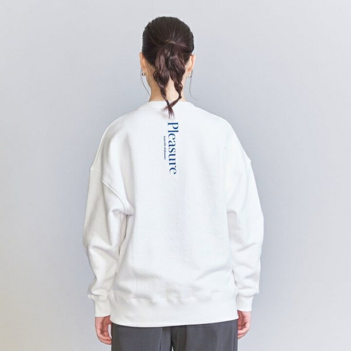 楽天市場】【別注】＜＋81BRANCA＞ロゴスウェット プルオーバー 