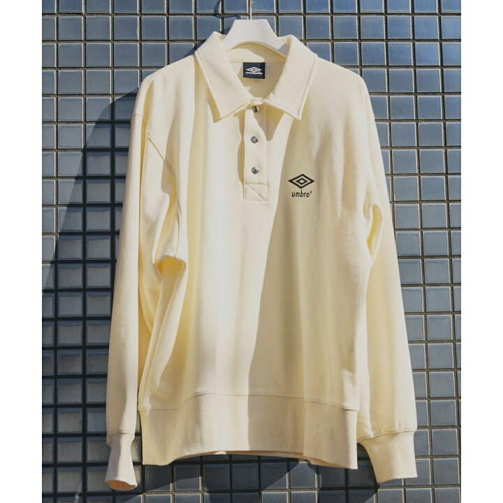 楽天市場】《別注》【UMBRO/アンブロ】POLO COLLAR SWEATSHIRT 