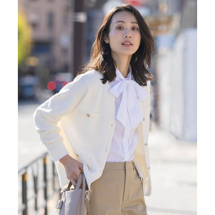 楽天市場】【洗える】DAILY TWEED ニット アウター／Jプレス（J.PRESS 