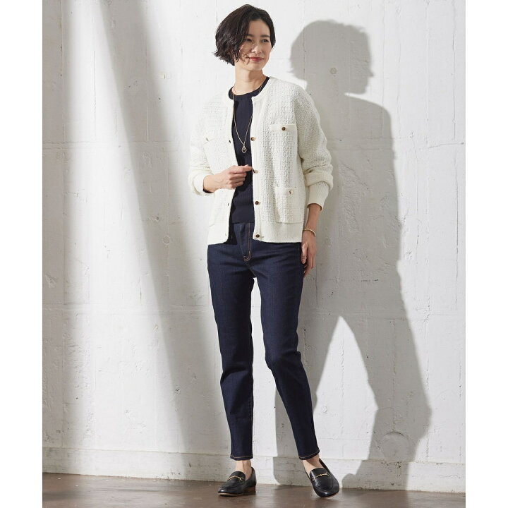 楽天市場】【洗える】DAILY TWEED ニット アウター／Jプレス（J.PRESS 