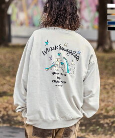 MARK GONZALES ARTWORK COLLECTION バックプリントプルオーバー／マーク・ゴンザレス（MARK GONZALES）