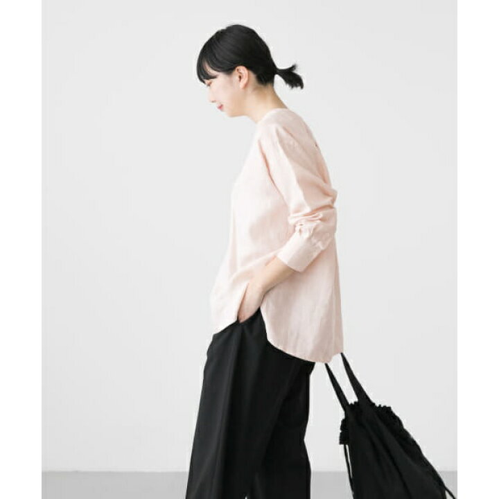 楽天市場】リネンクルーネックプルオーバー／かぐれ（kagure） : 丸井  