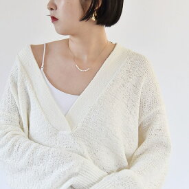 quaranciel:〈洗濯機可能〉バックオープン カップ付き リブ キャミソール／カランシエル（quaranciel）