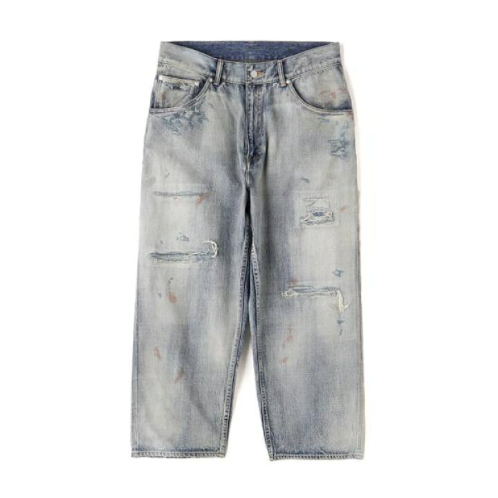 楽天市場】ANCELLM／アンセルム／REMAKE SELVEDGE TAPERED 5P DENIM 