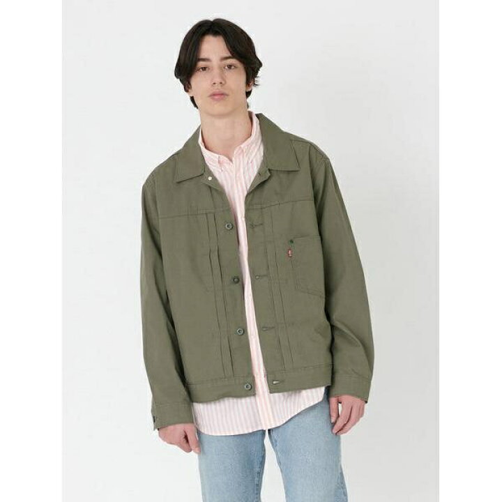 楽天市場】TYPE I トラッカージャケット グリーン SMOKEY OLIVE 