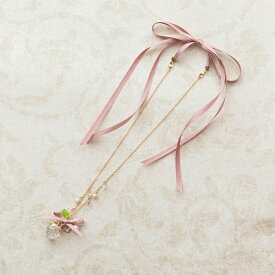 オーロラクリアいちごネックレス／ローズティアラ（Rose Tiara）