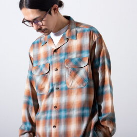 【限定展開】【PENDLETON/ペンドルトン】チェック オープンカラーシャツ／フレディ＆グロスター（FREDY＆GLOSTER）